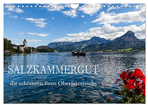 Salzkammergut - Die schönsten Seen Oberösterreichs (Wandkalender 2026 DIN A4 quer), CALVENDO Monatskalender: Der Kalender zeigt die schönsten ... Seen im Salzkammergut. (CALVENDO Orte)