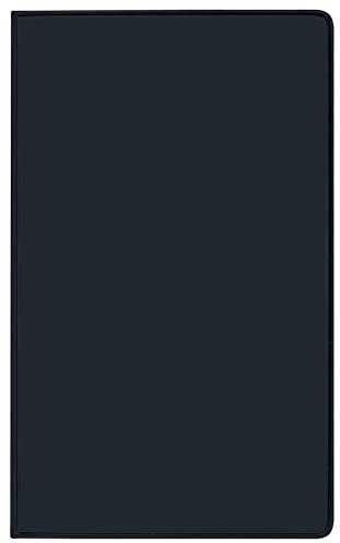 Taschenkalender Modus XL geheftet PVC schwarz 2023: Terminplaner mit Wochenkalendarium. Buchkalender - wiederverwendbar. 1 Woche 2 Seiten. 8,7 x 15,3 cm
