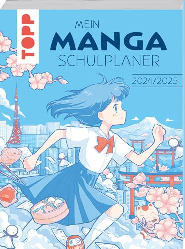 Mein Manga-Schulplaner 2024/2025. Von Chiana aka @chiana.art und Hiro aka @einfachjapanisch: Mit praktischem Schutzumschlag und Leseband