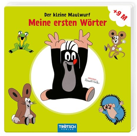 TRÖTSCH - Der kleine Maulwurf : Leporello Meine ersten Wörter: Bilderbuch Entdeckerbuch