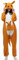 Männer Frauen Unisex Kigurumi Känguru Kostüm Anime Tier Cosplay Hoodie Onesie Erwachsene Pyjamas Karikatur Partei Halloween Nachtwäsche, Lty56brown, M(160cm-169cm)