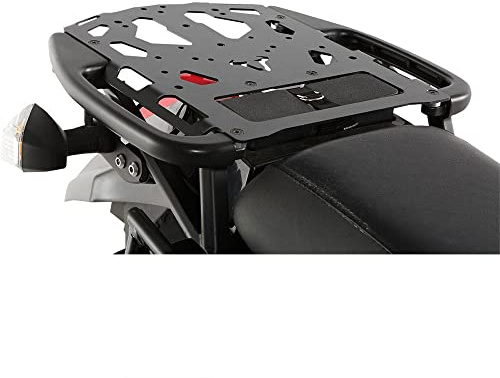 SW-MOTECH STEEL-RACK Gepäckträger, Schwarz für Kawasaki KLR 650 (08-)