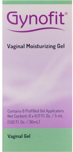 Gynofit Vaginal-Gel zur Befeuchtung | bei Scheidentrockenheit und Trockenheitssymptomen 6 x 5ml