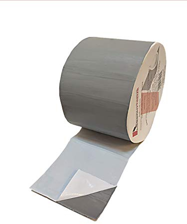 ADHESIONXTREME WATERPROOF SEALING TECHNOLOGY 10m x 20cm Graues Reparaturband Klebeband Abdichtband Metalle, Regenrinnen Dachrinnen wasserdicht wetterfest