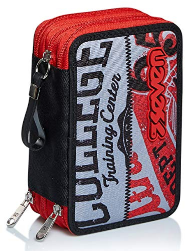 Invicta Rucksack - American, Black - 13 PC-Tasche - Studium, Büro und Freizeit - ECO-Materialstoff - für Männer und Frauen