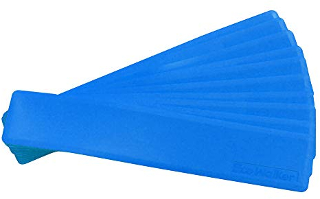 Eco Walker Court Line Marker Set Erstellen Sie Ihren eigenen Pickleball Mini Tennis Court (Blau)