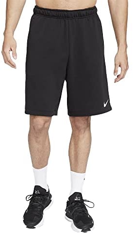 Nike Herren Dri-FIT Shorts, Black/White, L
