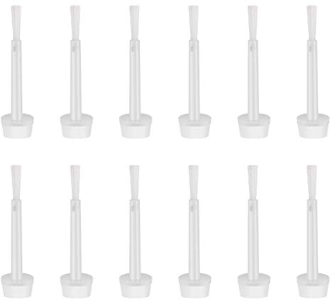 Beaupretty Nagellack Ersatz Pinsel 100Pcs Dip Pulver Ersatz Flüssigkeit Pinsel Gel Flüssigkeit Pinsel für Salon Home