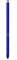 Stylet capacitif universel pour Samsung Galaxy Note 10 / Note 10+ sans Bluetooth (Bleu)