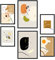 Nacnic-Set von 6 Minimalismus Poster. Sammlung von Plakate mit Collage Ästhetik für Innendekoration. Größen A3 und A4. Rahmenlos