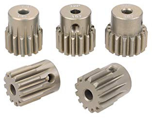 Fasizi 5 Stück 32DP 3,175 mm 12T 13T 14T 15T 16T Ritzel Motor Getriebe für 1/8 Rc Auto Brushed Brushless Motor
