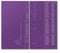 DEQORI Herdabdeckplatten Glas | 2er Set 60x52 cm | Unifarben - Violett | Ceranfeld Abdeckplatten in Küche | Herd-Abdeckungen universal | Glasplatten & Schneidebretter für Kochplatte