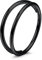 VFUN 20G 6MM Nasenring Piercing 316L Edelstahl Nasenpiercing Segmentring Septum Piercing Nasen Damen Conch Piercing Ring Helix Knropel Ohrring Hinged Clicker Nose Ring Schwarz
