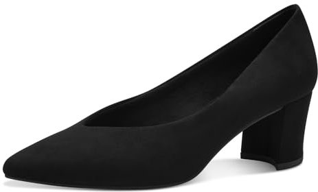 MARCO TOZZI Damen Pumps Spitz Vegan, Schwarz (Schwarz), 40 EU