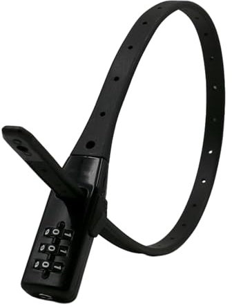 1 Piece Electric Scooter Combination Lock - Bicycle Lock with Digital Code (Black)