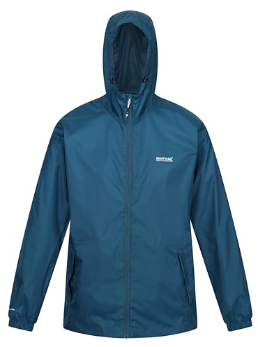 Regatta Mens Pack-It III Waterproof Packaway Jacket - Moroccan Blue - L