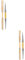 FOMIYES 2pcs Nail Art Tools for Gel Nails Dual End Brush Pen for Professional Amateur Artists