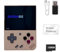 MIYOO Mini Plus Onion OS System Gray Color 128GB TF Card Retro Handheld Game Console Portable 3.5inch IPS Screen Game Player