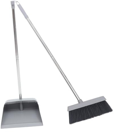 WATIIFUFU Broom and Dustpan Kit Home Cleaning Tools Easy to Use and Store for Daily Cleaning
