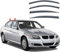 Superaur Hochwertige Regen und Windabweiser Compatible für BMW 3 Series i E90 2005-2010 Fahrzeuge