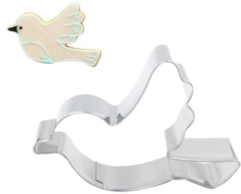 GRADENEVE Eleganter Vogeltauben Ausstecher Aus Rostfreiem Edelstahl Keksformen Für Kreative Backideen Der Küche Ideal Für Feste Und Besondere Anlässe