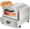 Forno Per Pizza Da Esterno Forni Per Pizza A Pellet Con Pietra Per Pizza Rotonda Girevole Portatile A Legna Con Termometro Incorporato Stufa Per Pizza Per Campeggio Da Esterno Picnic