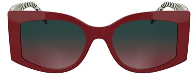 KARL LAGERFELD Women's Sunglasses KL6183S - Red with Gradient Petrol/Red Lens