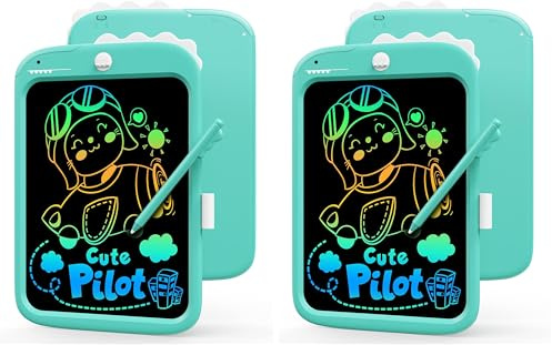 KOKODI Tablette D'écriture LCD 10 Pouces Cadeau pour Filles Jouets Garçons de 3 4 5 6 7 ans Tableau Dessin Enfant à Peindre Ardoise Magique Jouets Educatifs Cadeau pour Anniversaire Noël Festival