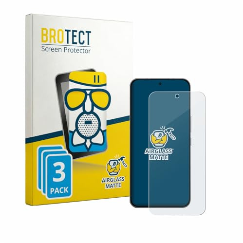 BROTECT Entspiegelungs Schutzglas für Oppo K15 Pro (3 Stück) Schutzfolie Panzer Folie Glas Matt [Extrem Kratzfest 9H, Anti-Reflex, Anti-Fingerprint]