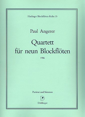 Quartett für Blockflöten