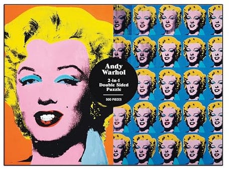 Warhol Marilyn Double Sided Puzzle: 500 Pieces