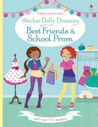 Sticker Dolly Dressing Best Friends and School Prom