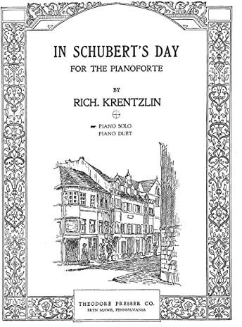 In Schubert's Day: For the Pianoforte, Piano Solo