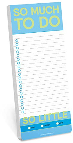 Knock Knock So Much to Do Make-a-List Pad