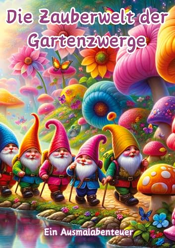 Die Zauberwelt der Gartenzwerge: Ein Ausmalabenteuer
