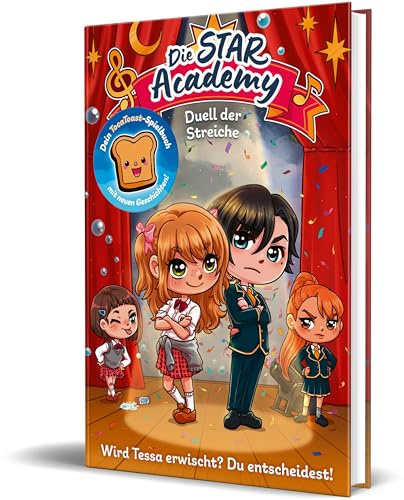 Die Star Academy: Duell der Streiche: Wird Tessa erwischt? Du entscheidest! Ein Spielbuch von TocaToast