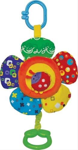 Spielmaus Baby Spieluhr mit Knisterblumen