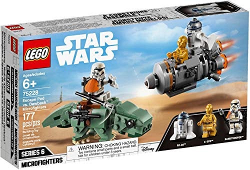 LEGO 75228 Star Wars Escape Pod vs. Dewback™ Microfighters