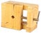 Beech Wooden Vice, Wooden Mini Flat Clamp Table Bench Vice Engraving Bed Wood Work Fixing Tool for Woodworking Carving(Large)