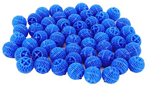 Tnfeeon Médias filtrants de Boules Bio, Filtre d'aquarium Bio Ball 500 ML d'eau de mer d'eau Douce réutilisable pour Aquarium et Filtre d'étang