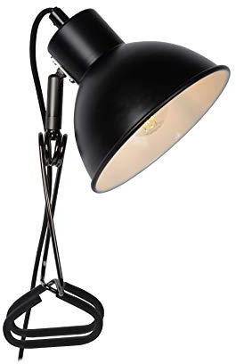 LUCIDE MOYS - Klemmleuchte - 1xE27 - Schwarz