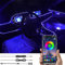 TABEN Auto Umgebungslicht RGB APP Control Dekorative Lampe DIY Flexibles Glasfaserrohr 64 Farben Innenbeleuchtung Atmosphärenlicht 1W DC 12V 3m