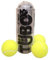 TuboPlus - TuboX3 Crystal + Bomba con Manometro BETO - Presurizador de Pelotas de Tenis y Padel