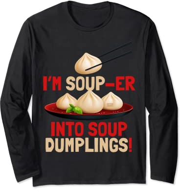 Xiao Long Bao Soupe chinoise pour boulettes de soupe Manche Longue