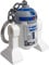 IQ Lego Star Wars - R2D2 Schlüsselanhänger mit LED-Taschenlampe Spielzeuggeschenke für Kinder - 76 mm große Figur - 2 CR2025 Batterien enthalten
