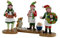 Magie di Natale Elfi furbi, Personaggi per Villaggio di Natale in Resina