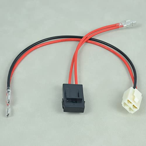 Fit für Razor PR200 MX350 MX400 Dirt Quad Dune Buggy Razor Ground Force Akku Kabelbaum - 4 Löcher Stecker