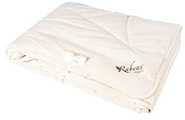 Rabens' organic Alpaka Bettdecke 100% Alpakawolle, Ganzjahr 135x200cm - Bio Made in Germany