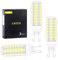 AIMHEIM Lampen LED G9 Dimmbar, LED Leuchtmittel G9 Kaltweiß 6000K 7W Entspricht 70W Halogenlampe, LED Glühbirne G9 770 Lumen, Kein Flackern, Enegiesparende G9 LED Birne, 3er Set