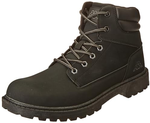 Kappa - Stivaletti, Unisex, Nero, Poliuretanica, Walking, Logo Fillmore MD, Taglia: 42